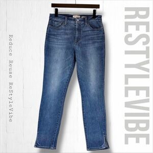 JEN7 x 7 FOR ALL MANKIND Women’s Size 6 Denim Jeans Ankle High Skinny Stretch